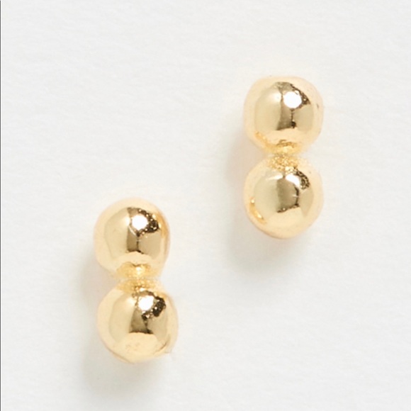 Adina Jewelry - SOLD NWT double ball stud earrings.